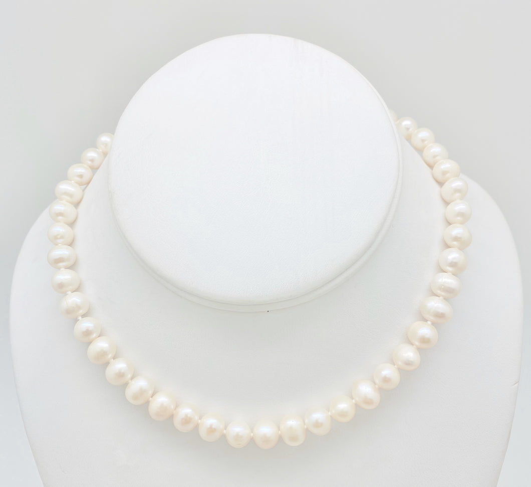 My First Pearl Necklace, White