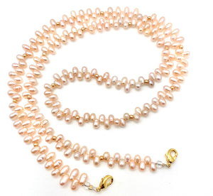 Mask Chain - Pearls, Pink