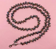 Load image into Gallery viewer, Mask Chain - Pearls, Grey
